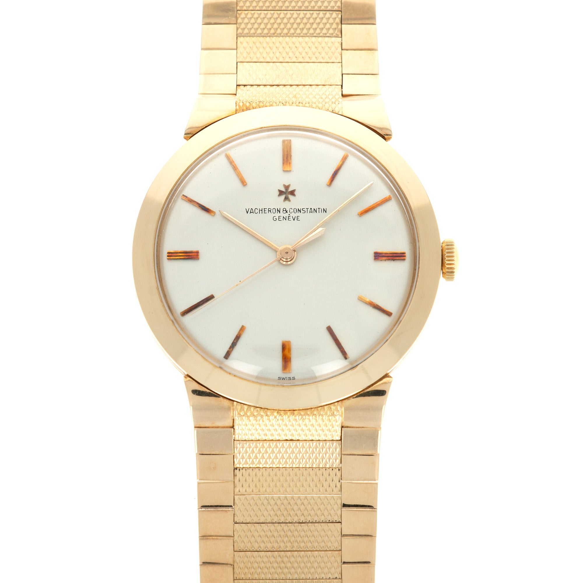 Vacheron Constantin - Vacheron Constantin Chronometre Royal Yellow Gold Bracelet Watch Ref. 6075 - The Keystone Watches