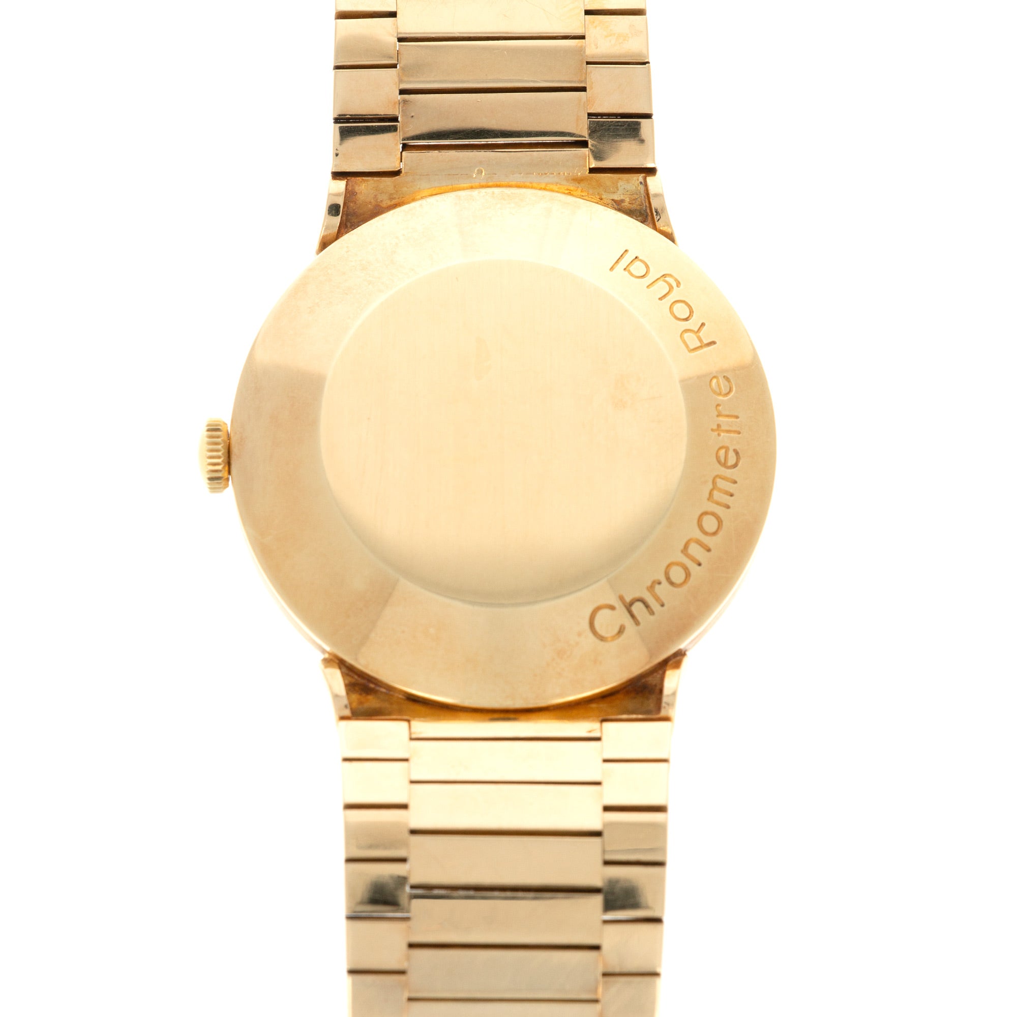 Vacheron Constantin - Vacheron Constantin Chronometre Royal Yellow Gold Bracelet Watch Ref. 6075 - The Keystone Watches