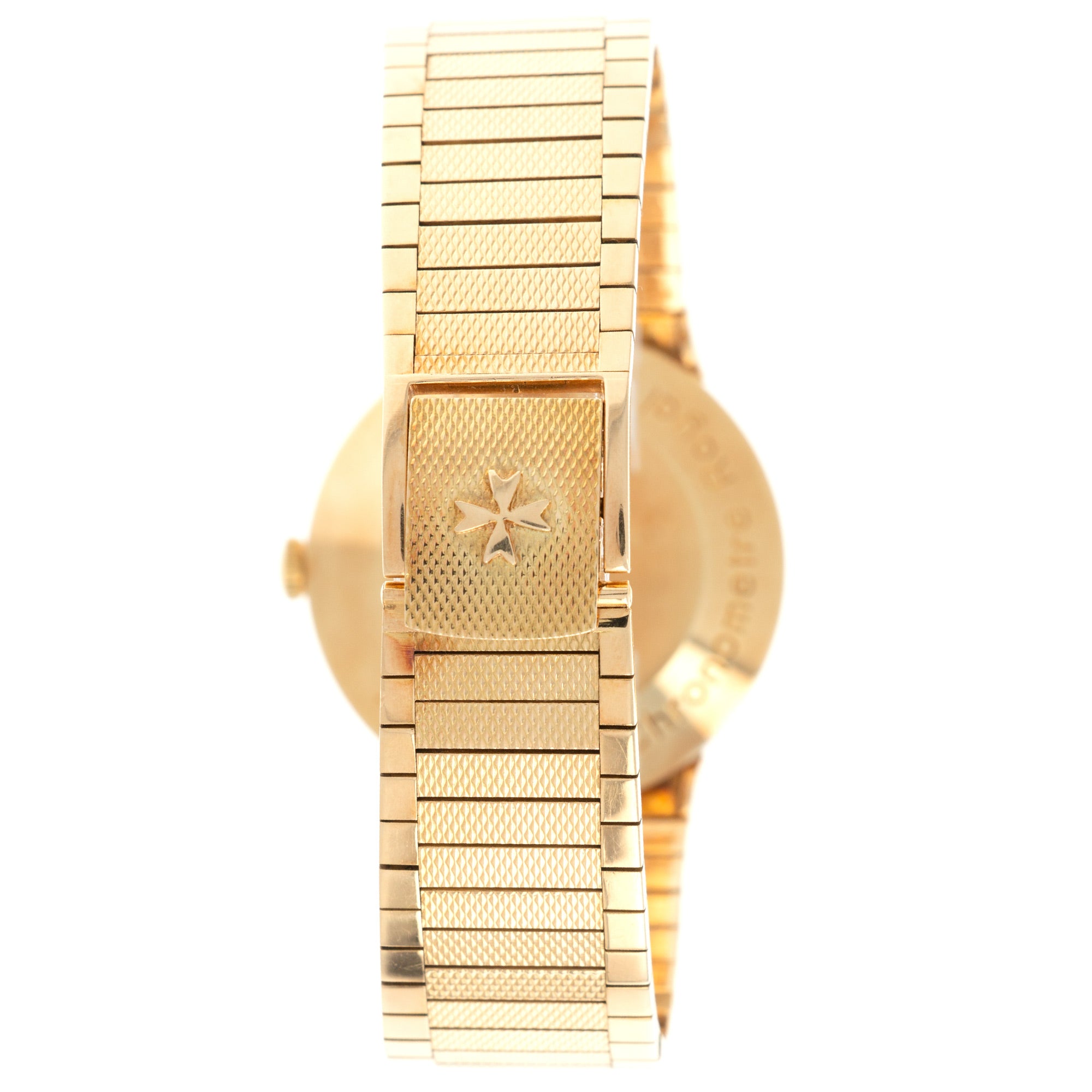 Vacheron Constantin - Vacheron Constantin Chronometre Royal Yellow Gold Bracelet Watch Ref. 6075 - The Keystone Watches