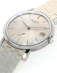 Patek Philippe - Patek Philippe White Gold Calatrava Ref. 3445 on White Gold Bracelet - The Keystone Watches