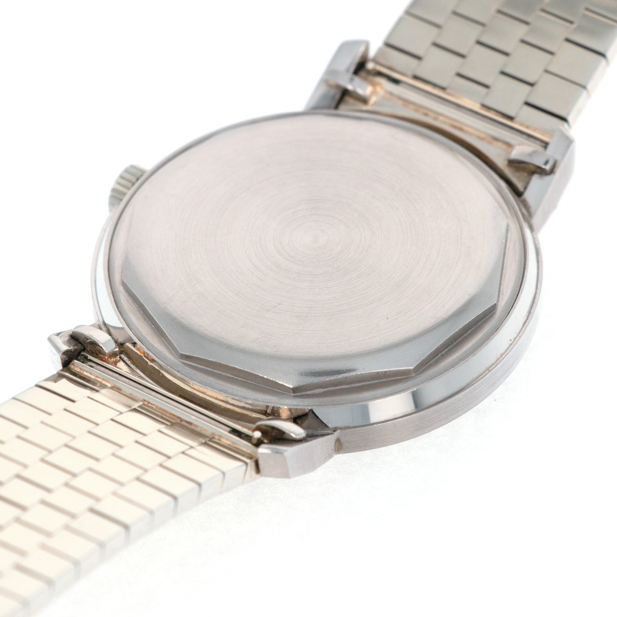 Patek Philippe - Patek Philippe White Gold Calatrava Ref. 3445 on White Gold Bracelet - The Keystone Watches
