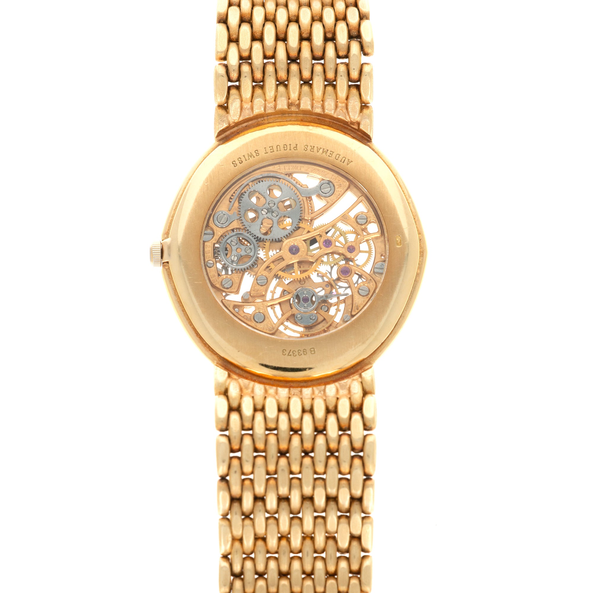 Audemars Piguet - Audemars Piguet Yellow Gold and Diamond Skeleton Watch - The Keystone Watches