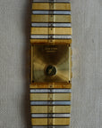 Piaget - Piaget White Gold and Yellow Gold Watch with Black and Diamond Dial Ref. 7131 - The Keystone Watches