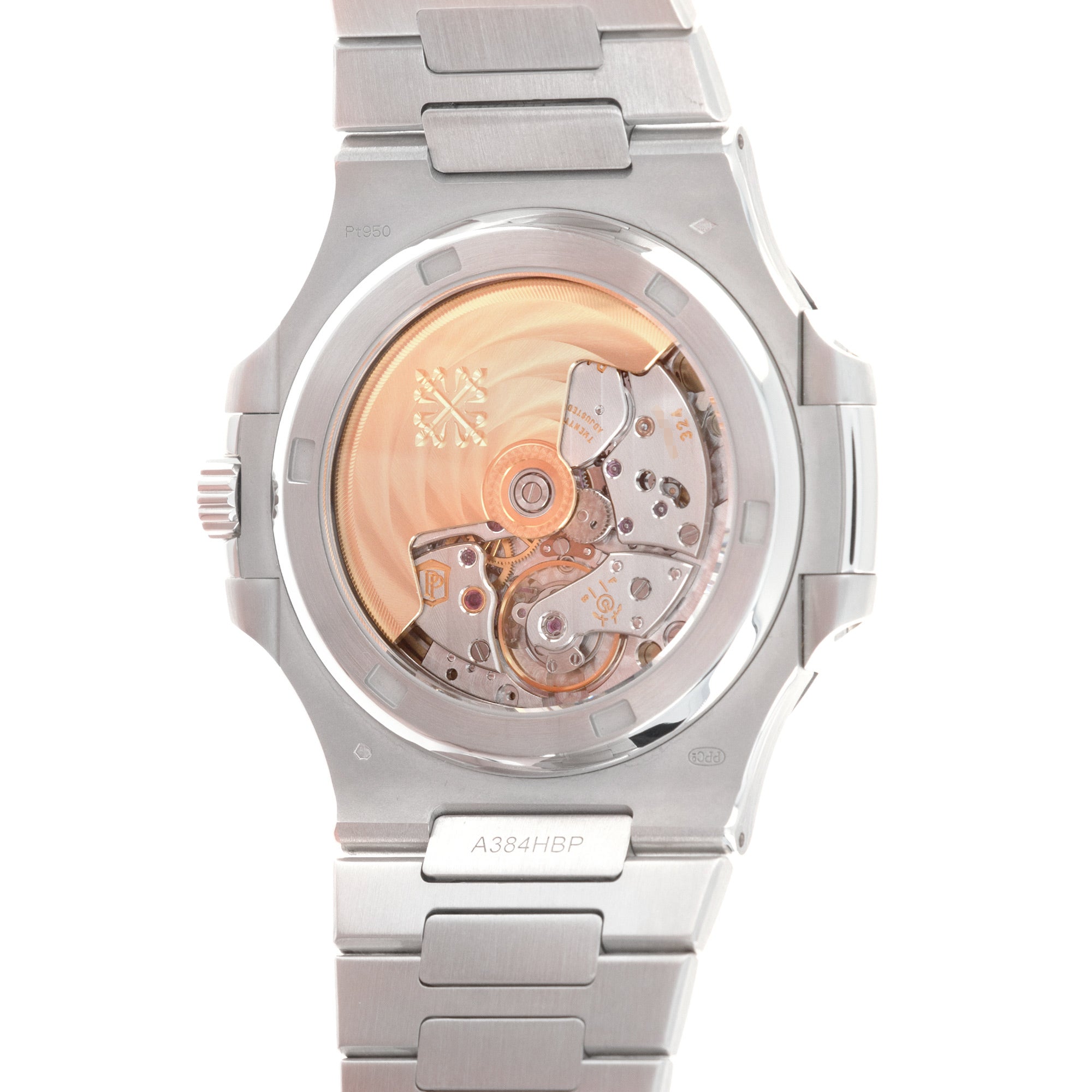 Patek Philippe - Patek Philippe Platinum Nautilus with Baguette Ruby Bezel Ref. 5711 - The Keystone Watches