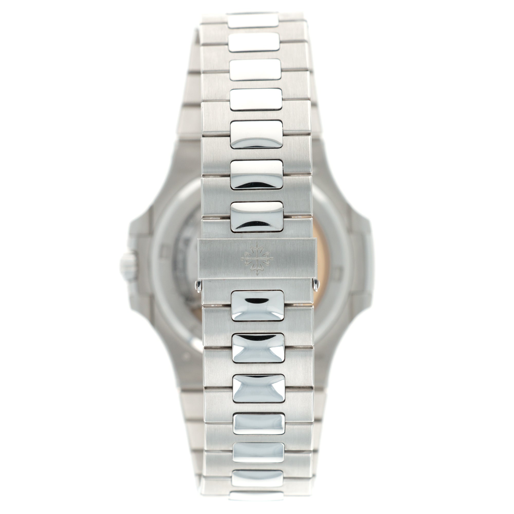 Patek Philippe - Patek Philippe Platinum Nautilus with Baguette Ruby Bezel Ref. 5711 - The Keystone Watches