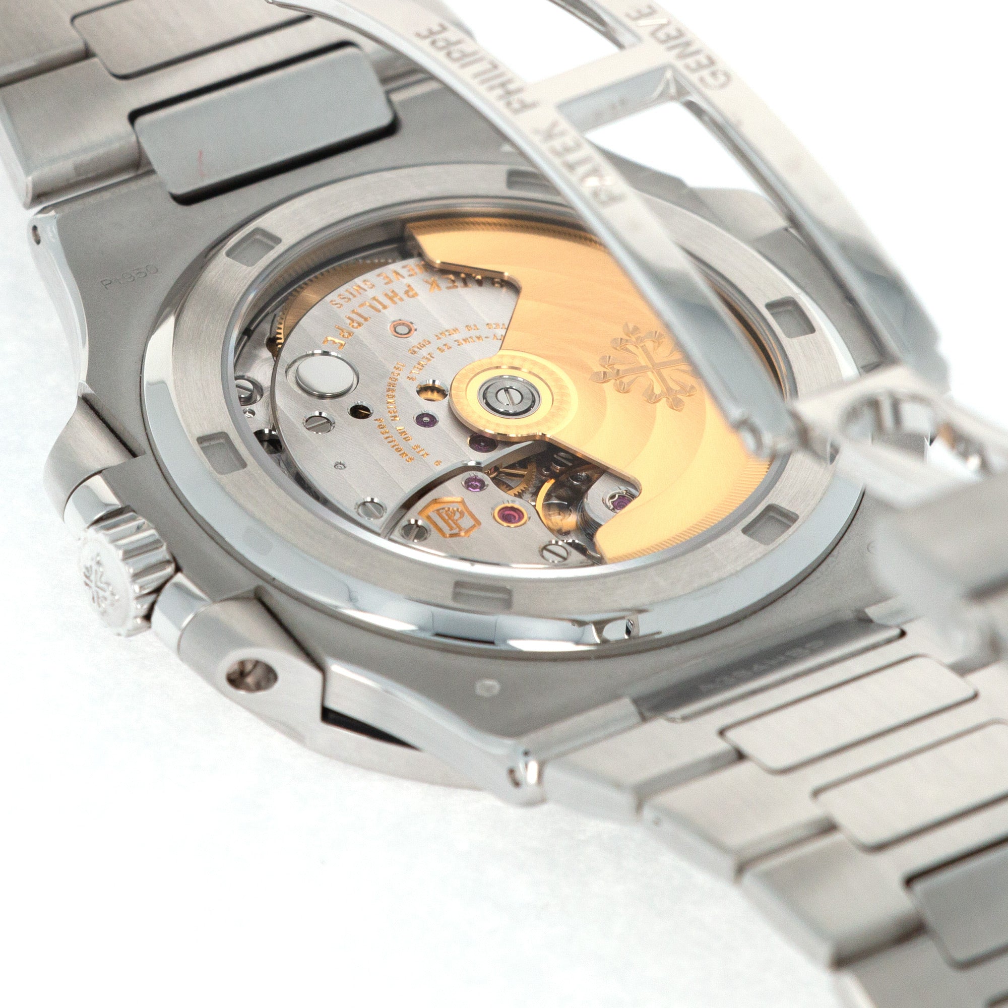 Patek Philippe - Patek Philippe Platinum Nautilus with Baguette Ruby Bezel Ref. 5711 - The Keystone Watches