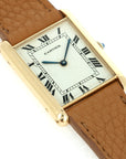 Cartier - Cartier Yellow Gold Tank Jumbo Automatic Watch - The Keystone Watches