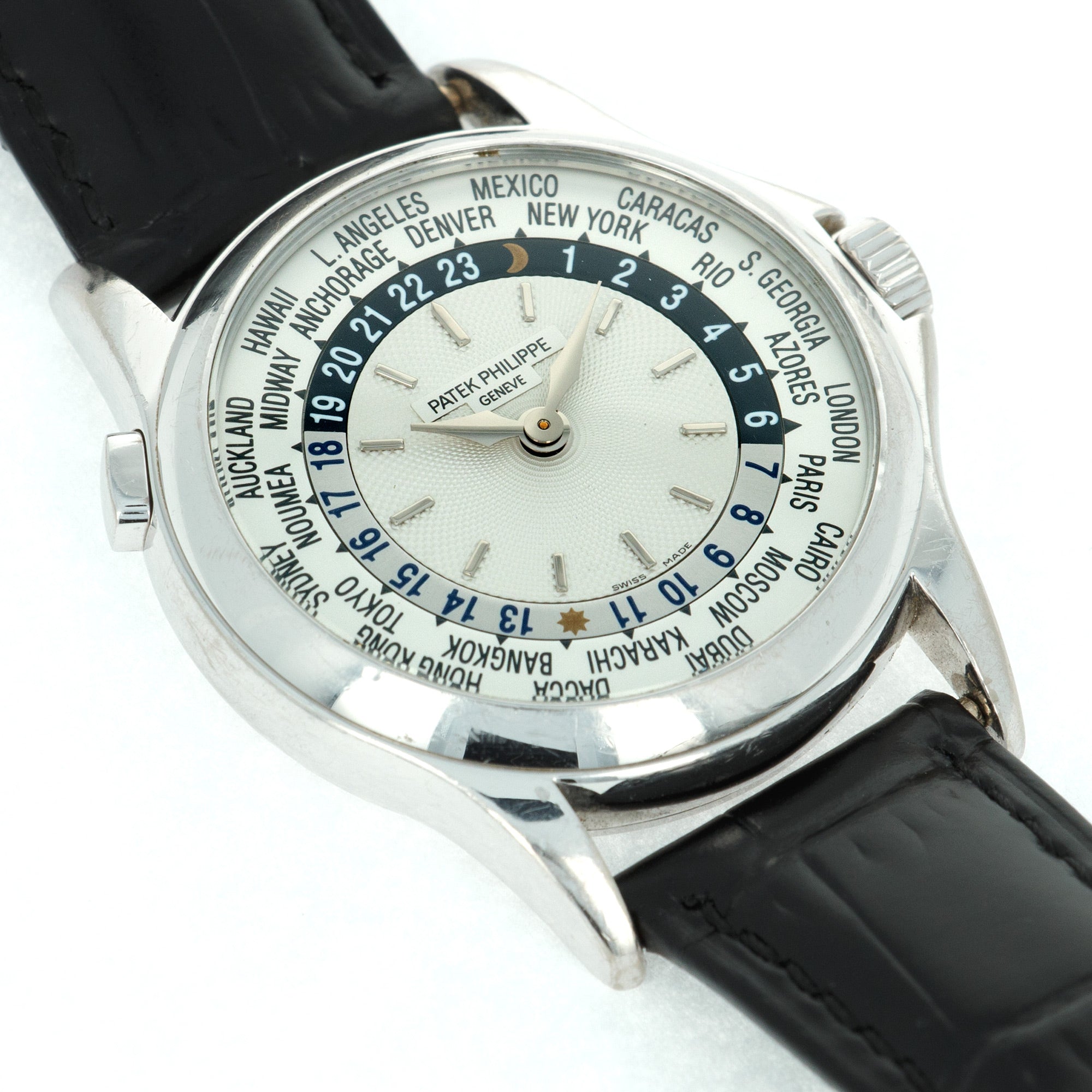 Patek Philippe - Patek Philippe White Gold World Time Watch Ref. 5110 - The Keystone Watches