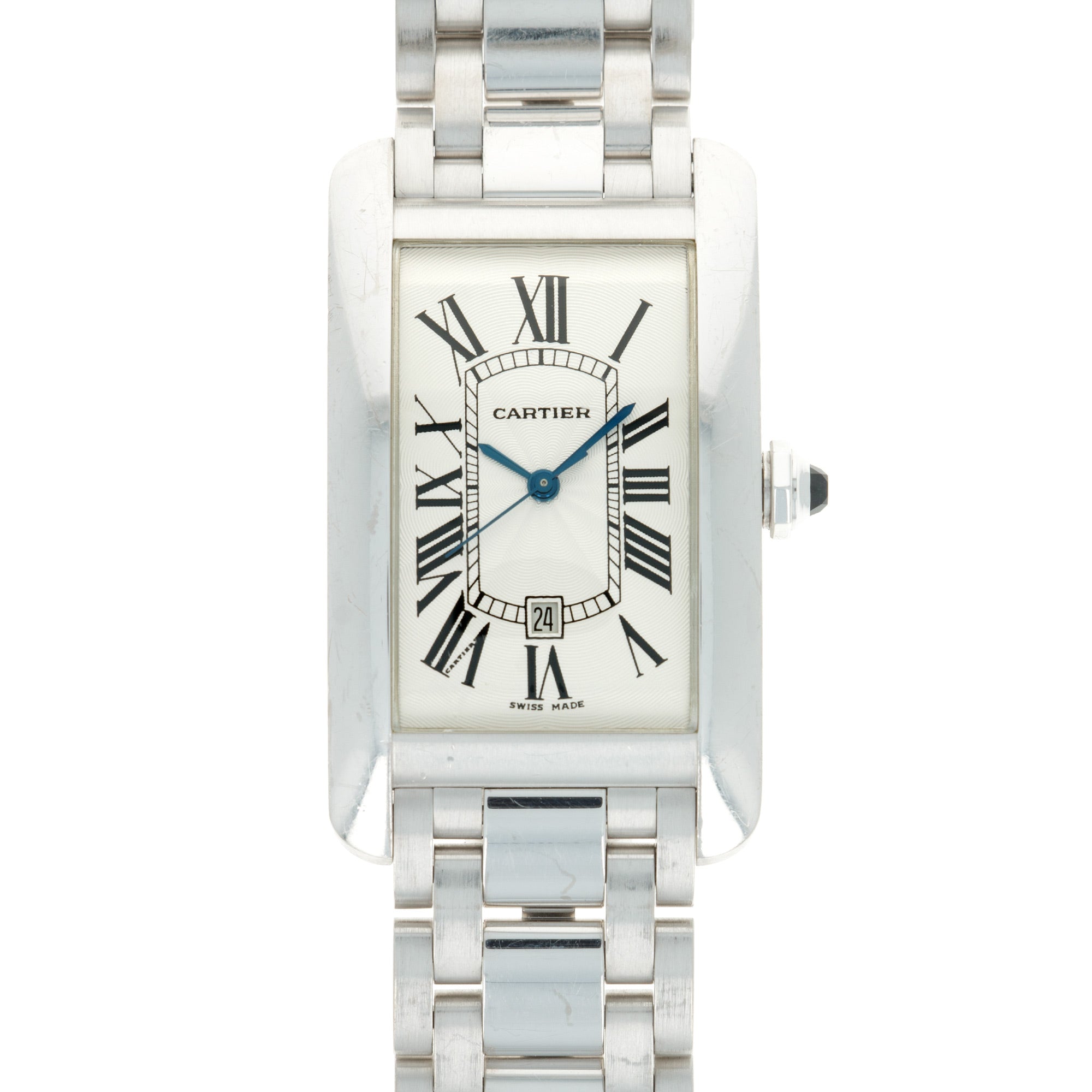 Cartier - Cartier White Gold Tank Americaine XL Ref. 2521 - The Keystone Watches