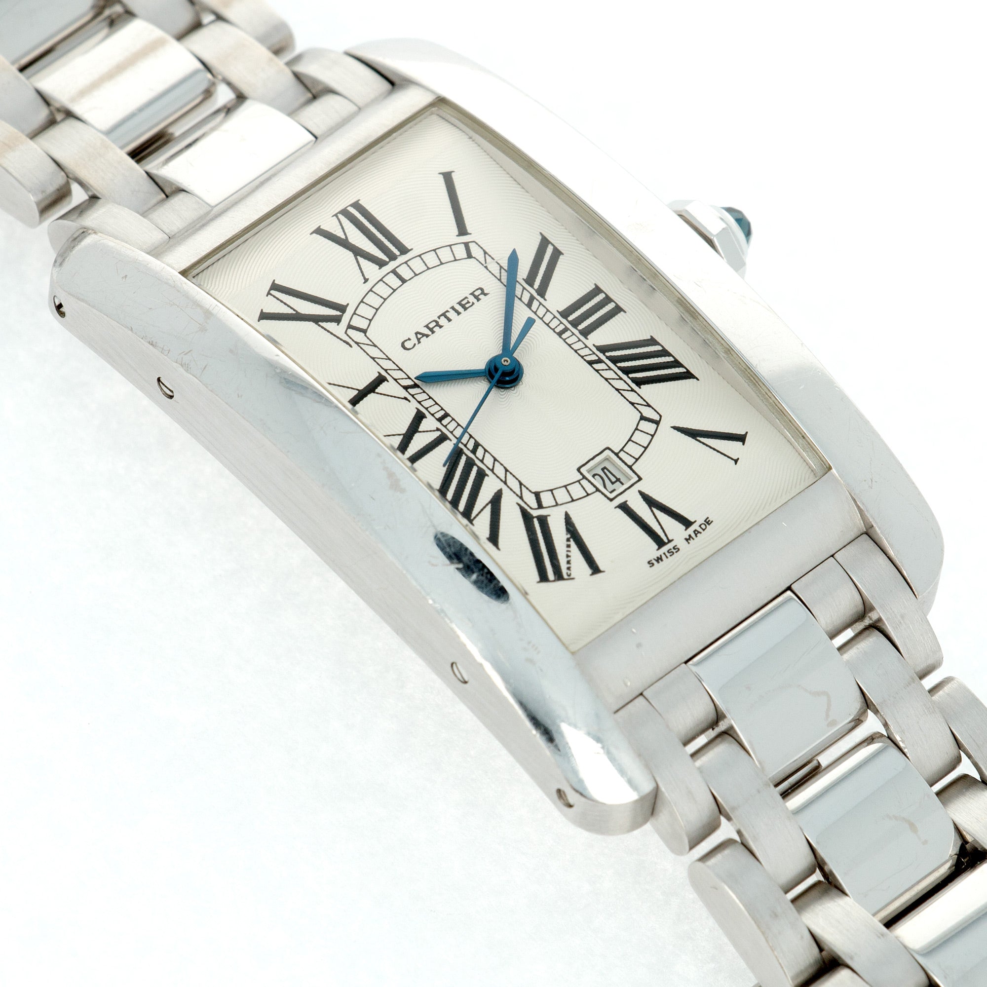 Cartier - Cartier White Gold Tank Americaine XL Ref. 2521 - The Keystone Watches