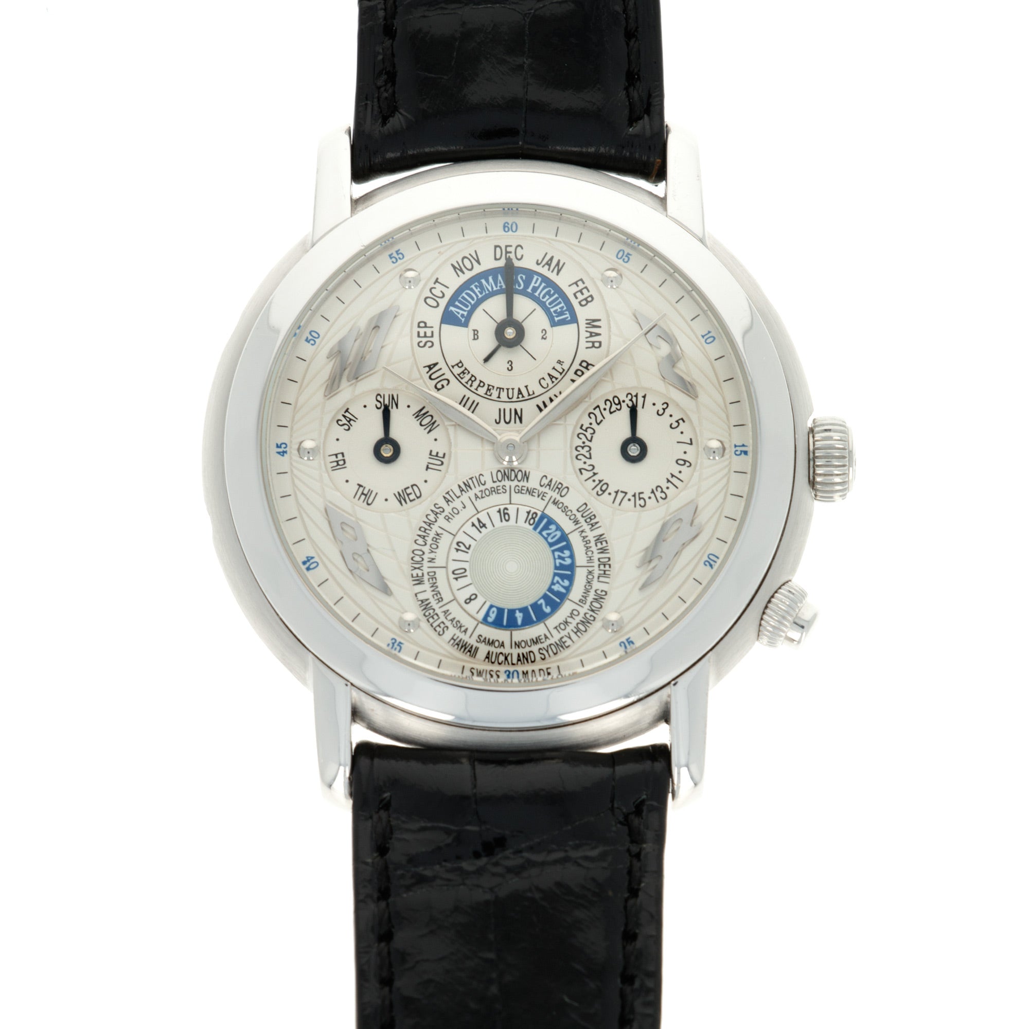 Audemars Piguet - Audemars Piguet White Gold Quantieme Perpetual Metropolis, Anniversary Edition - The Keystone Watches