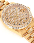 Rolex - Rolex Datejust Ref. 68058 with Pave Diamond and Sapphire Dial - The Keystone Watches