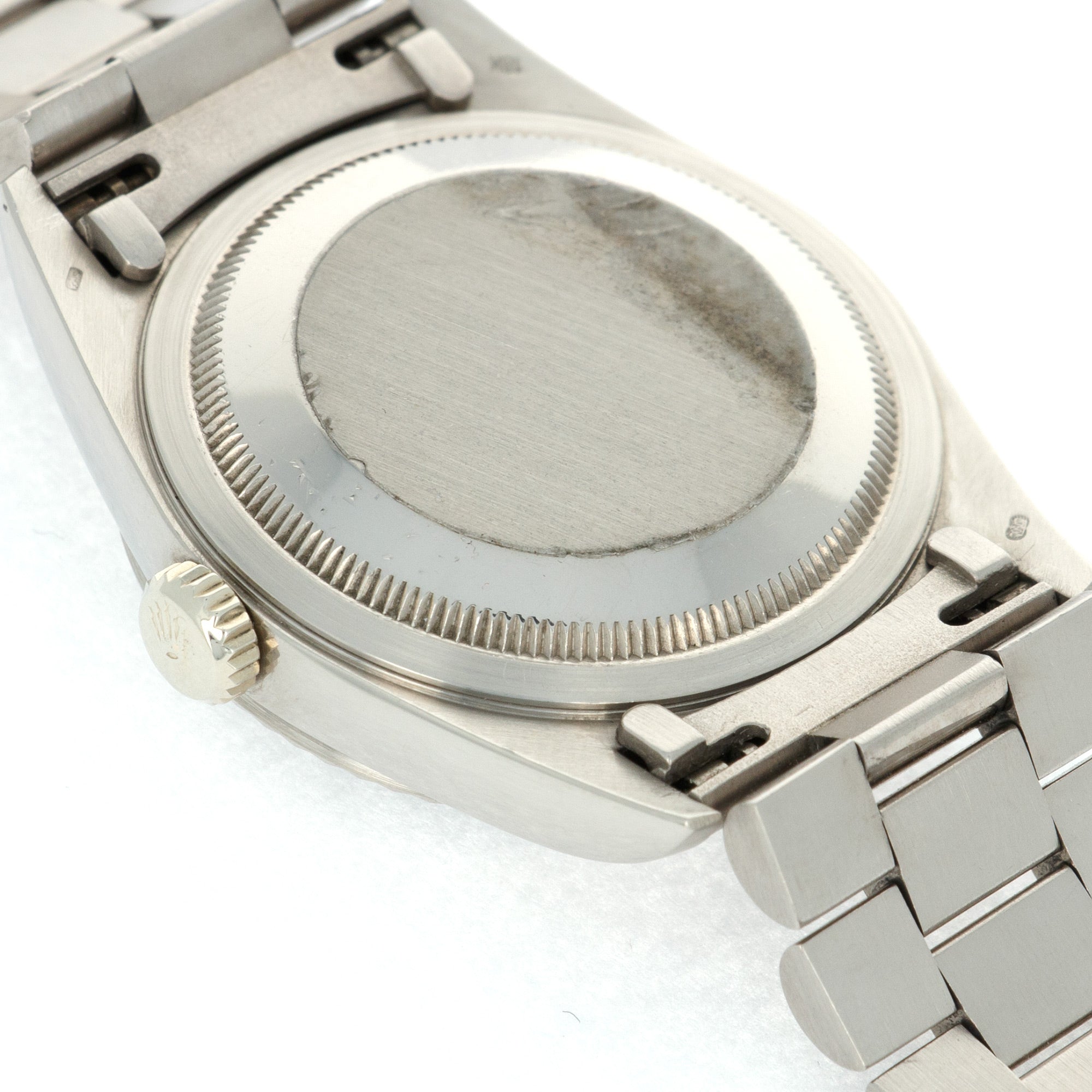 Rolex - Rolex Day-Date White Gold Ref. 18239 with Blue Diamond Dial and Original Papers - The Keystone Watches