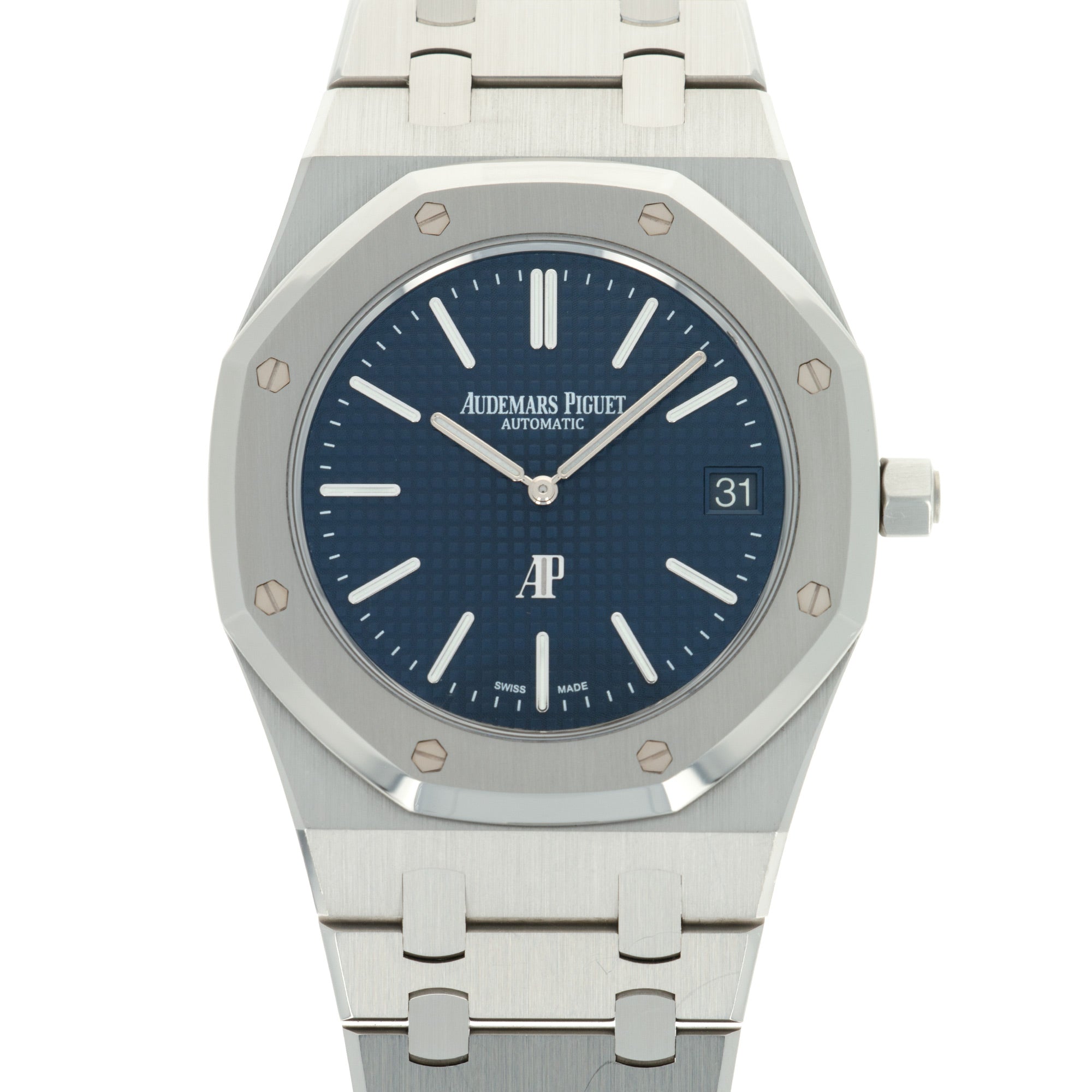 Audemars Piguet - Audemars Piguet Royal Oak Ref. 15202 with Blue Dial - The Keystone Watches