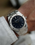 Audemars Piguet - Audemars Piguet Royal Oak Ref. 15202 with Blue Dial - The Keystone Watches