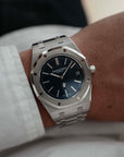 Audemars Piguet - Audemars Piguet Royal Oak Ref. 15202 with Blue Dial - The Keystone Watches