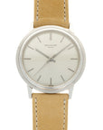 Patek Philippe - Patek Philippe White Gold Backwind Calatrava Ref. 3569 - The Keystone Watches