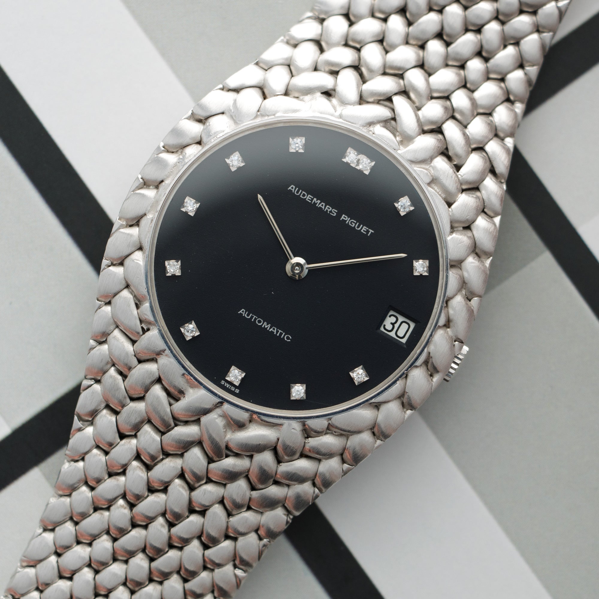 Audemars Piguet - Audemars Piguet White Gold Cobra Automatic Watch - The Keystone Watches