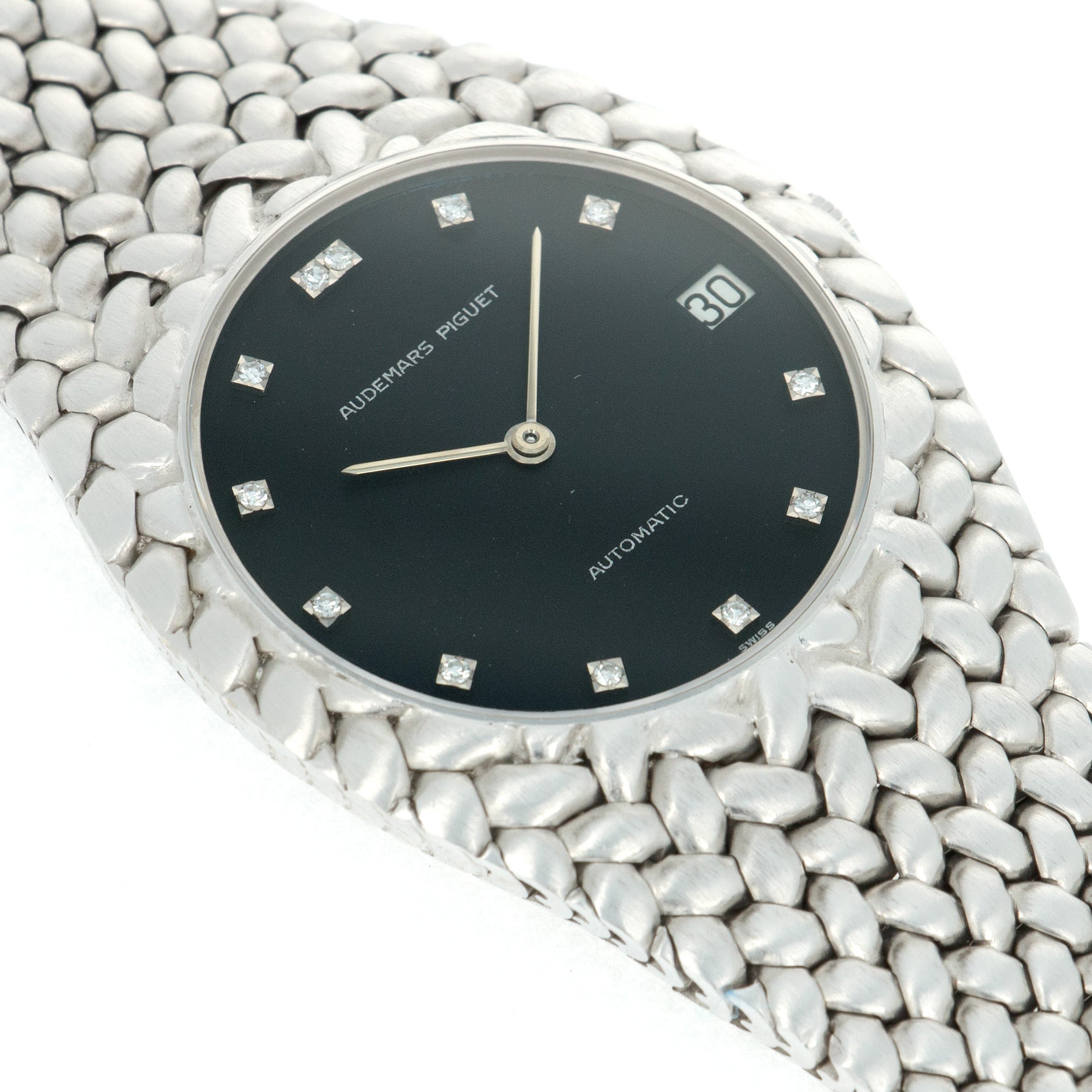 Audemars Piguet - Audemars Piguet White Gold Cobra Automatic Watch - The Keystone Watches