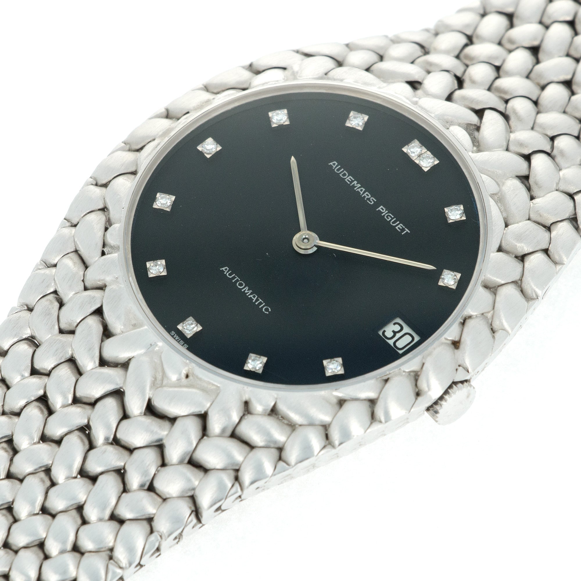 Audemars Piguet - Audemars Piguet White Gold Cobra Automatic Watch - The Keystone Watches