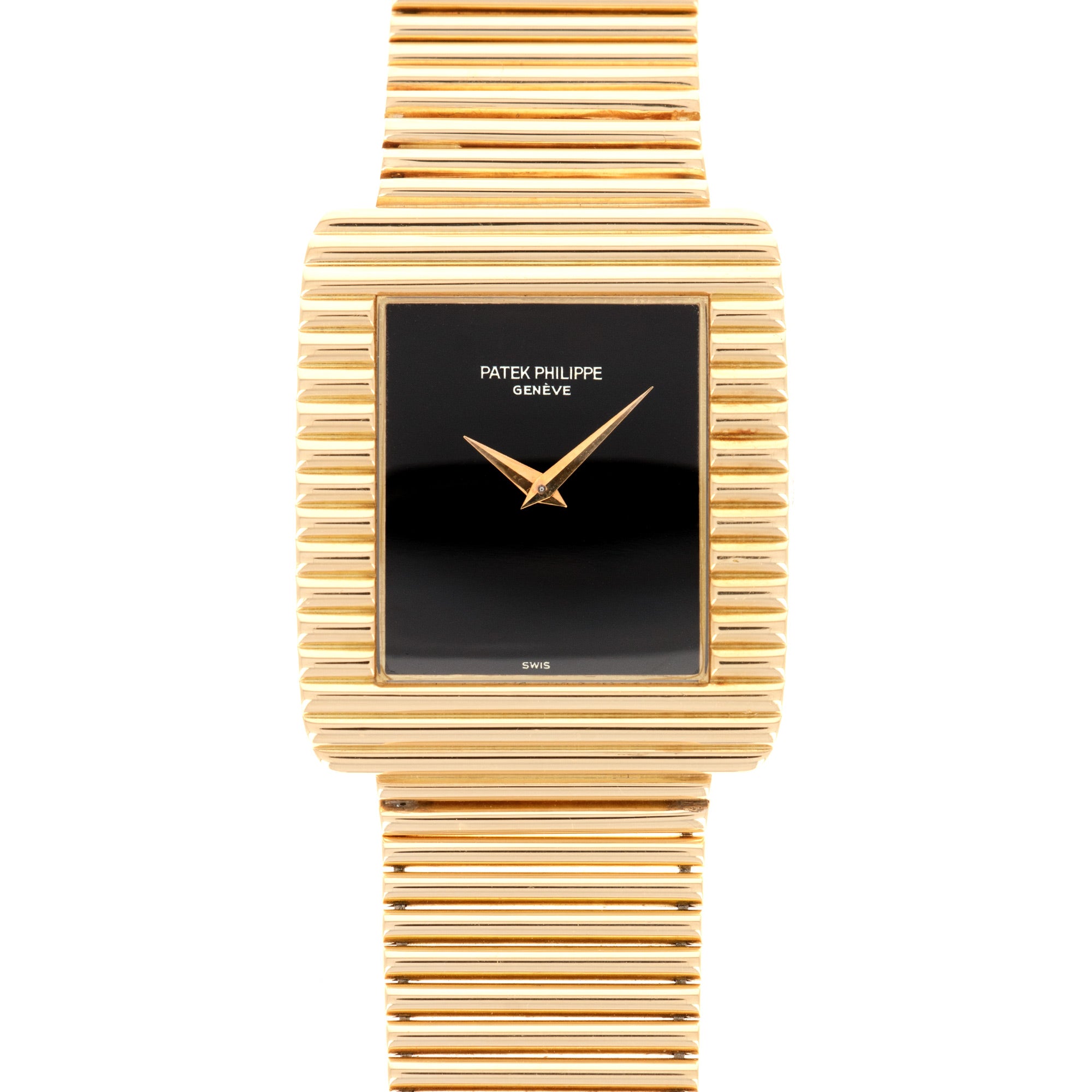 Patek Philippe - Patek Philippe Yellow Gold Onyx Dial Ref. 3733 - The Keystone Watches