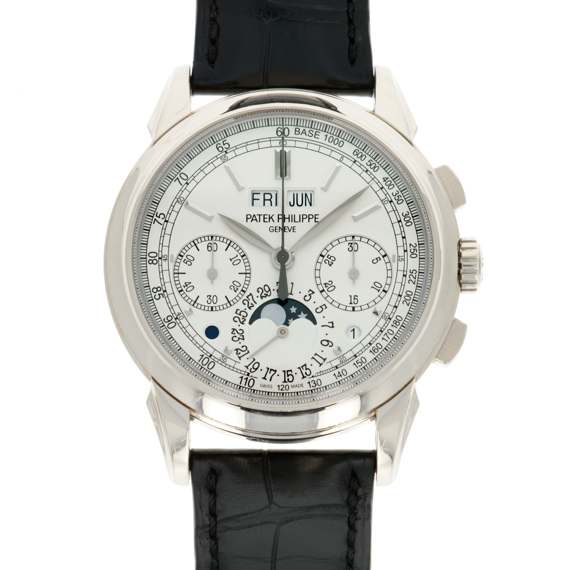 Patek Philippe - Patek Philippe White Gold Perpetual Calendar Chronograph Ref. 5270G-018 - The Keystone Watches