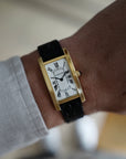 Cartier - Cartier Yellow Gold Tank Cintree - The Keystone Watches