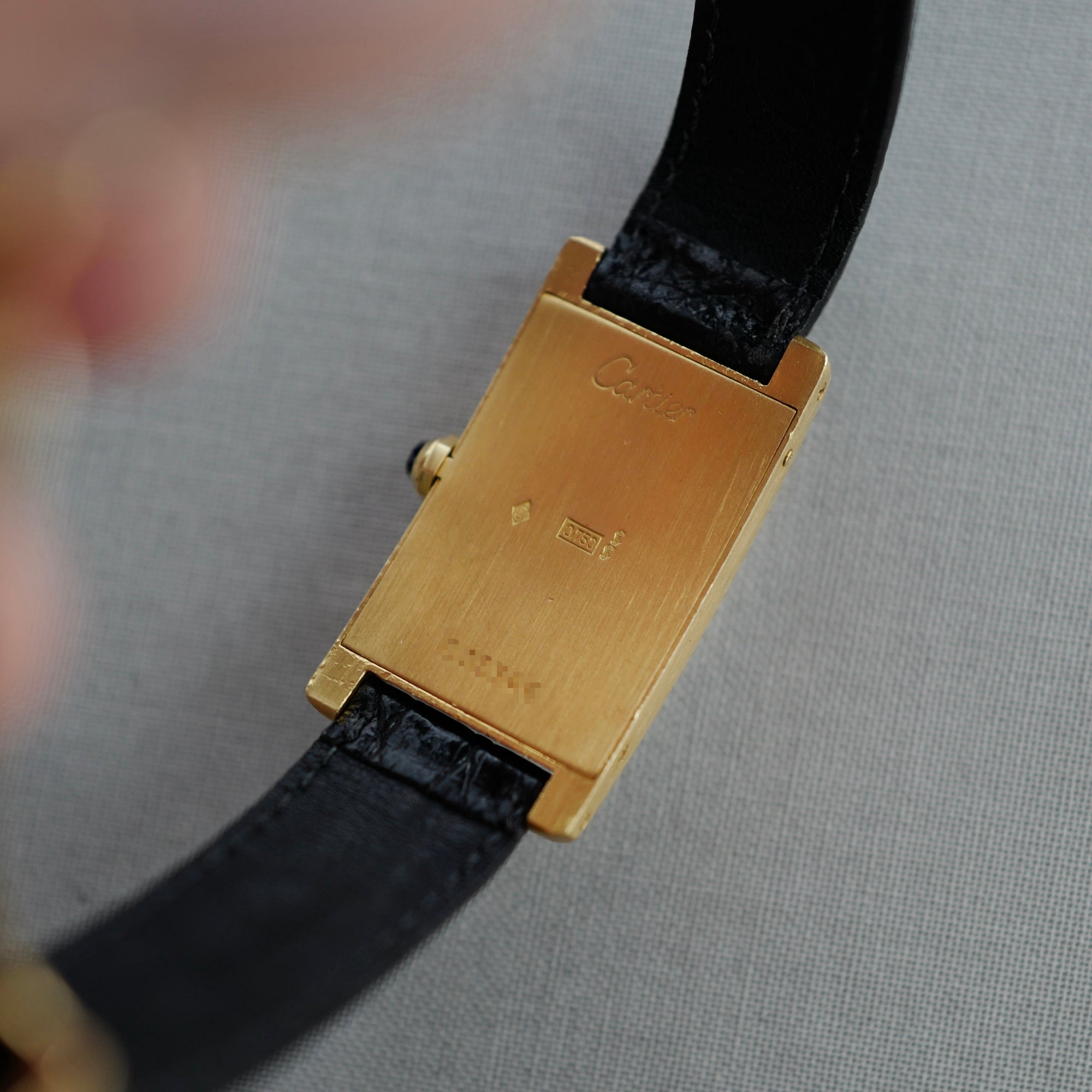 Cartier - Cartier Yellow Gold Tank Cintree - The Keystone Watches