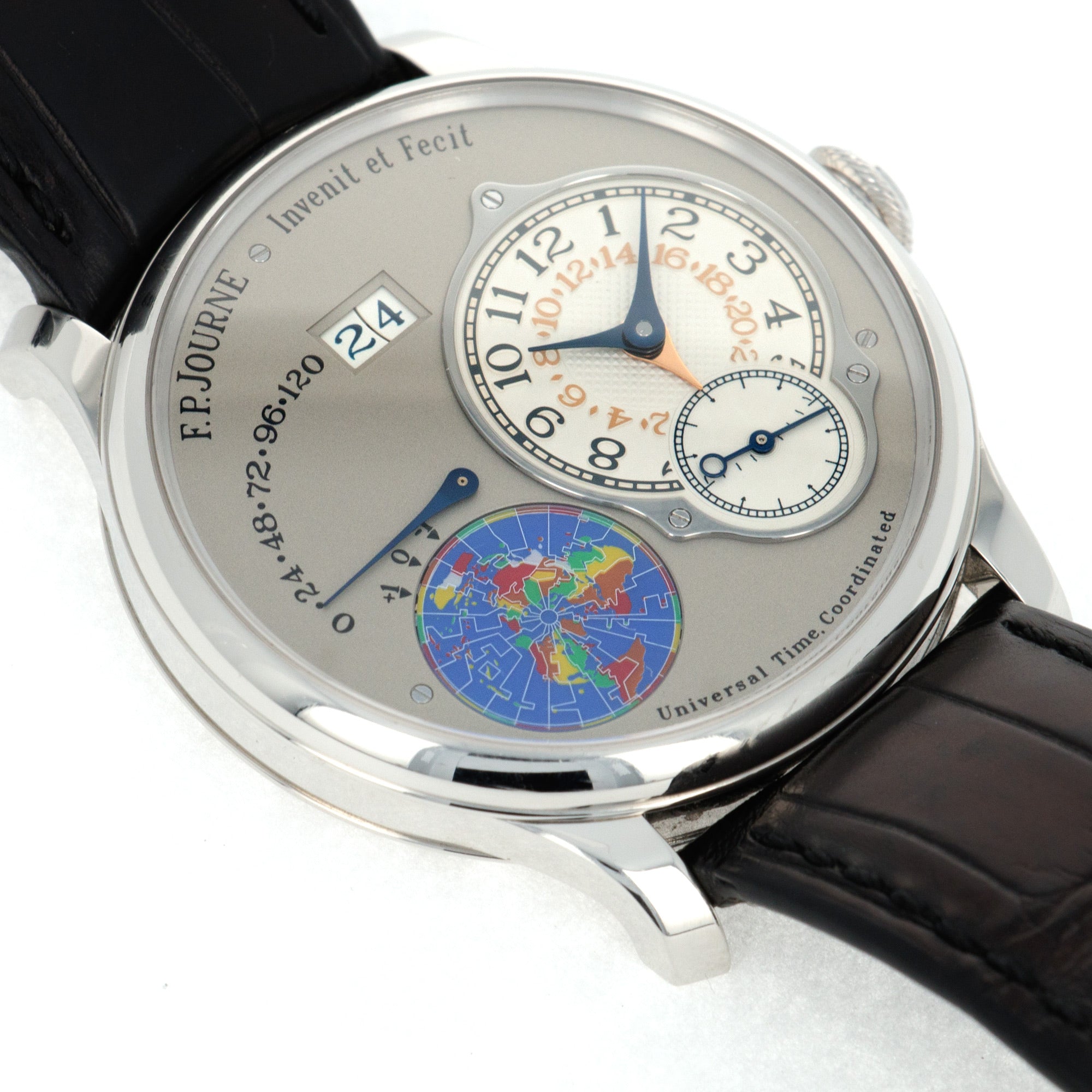FP Journe - F.P. Journe Platinum Octa UTC 38mm - The Keystone Watches