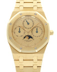 Audemars Piguet - Audemars Piguet Yellow Gold Royal Oak Quantieme Perpetual Ref. 25654 - The Keystone Watches