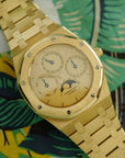 Audemars Piguet - Audemars Piguet Yellow Gold Royal Oak Quantieme Perpetual Ref. 25654 - The Keystone Watches