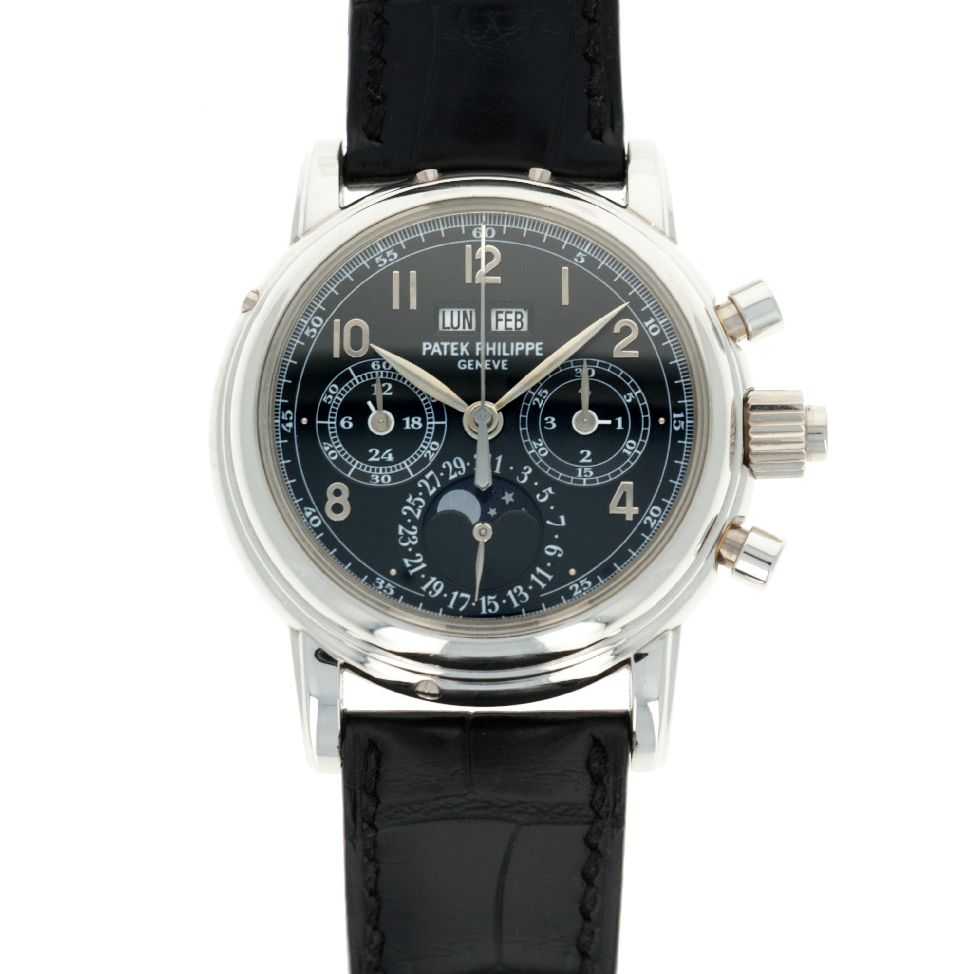 Patek Philippe - Patek Philippe Platinum Perpetual Calendar Split Seconds Chrono Ref. 5004 - The Keystone Watches