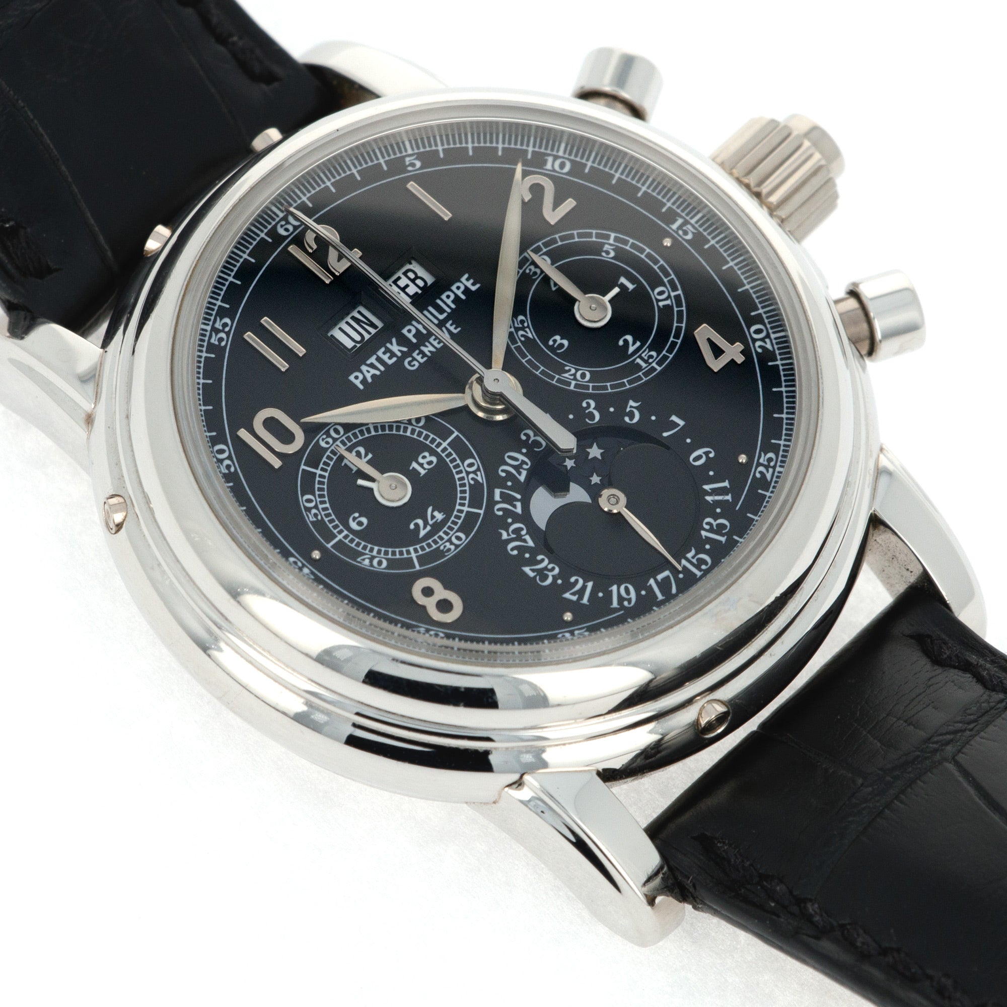 Patek Philippe - Patek Philippe Platinum Perpetual Calendar Split Seconds Chrono Ref. 5004 - The Keystone Watches