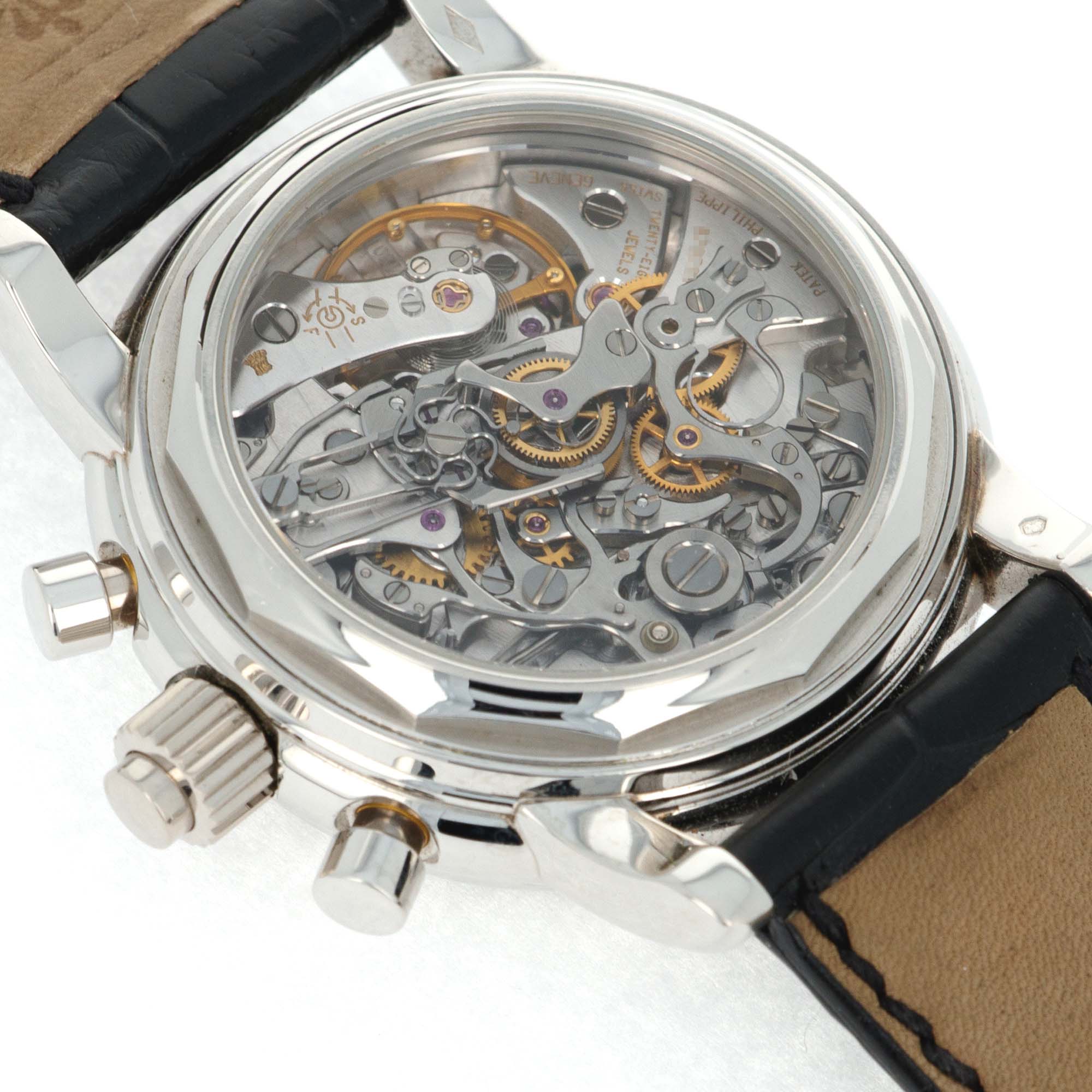 Patek Philippe - Patek Philippe Platinum Perpetual Calendar Split Seconds Chrono Ref. 5004 - The Keystone Watches