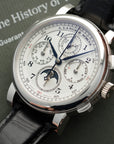 A. Lange & Sohne - A. Lange & Sohne Platinum Rattrapante Perpetual Calendar Ref. 421.025 - The Keystone Watches