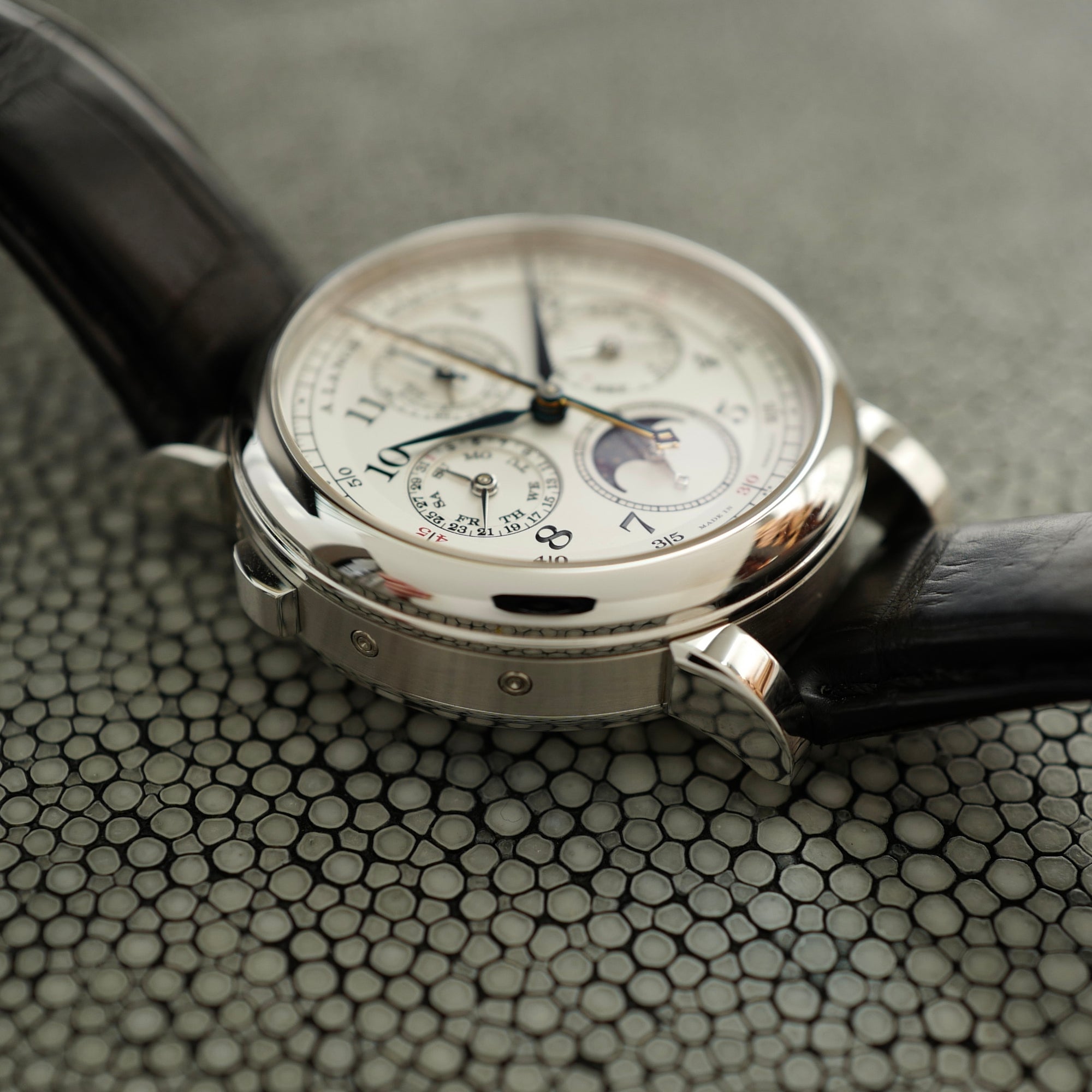 A. Lange &amp; Sohne - A. Lange &amp; Sohne Platinum Rattrapante Perpetual Calendar Ref. 421.025 - The Keystone Watches