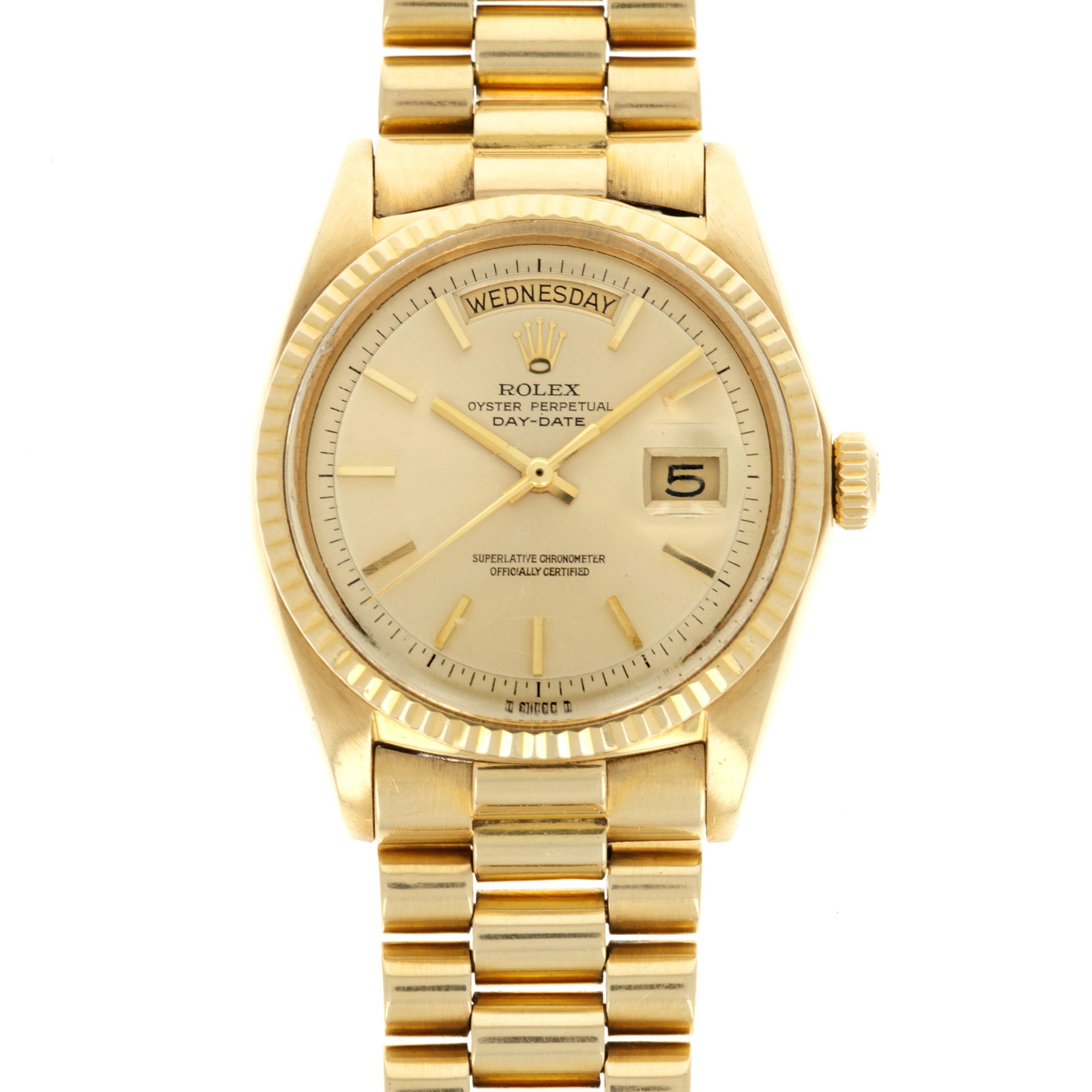 Rolex - Rolex Yellow Gold Day-Date Ref. 1803 with Original Paperwork - The Keystone Watches