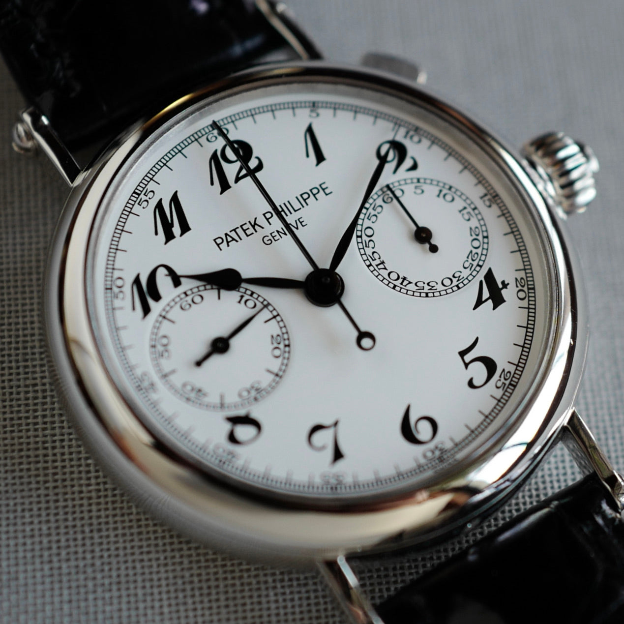 Patek Philippe - Patek Philippe Platinum Monopusher Split Seconds Chrono Ref. 5959 - The Keystone Watches