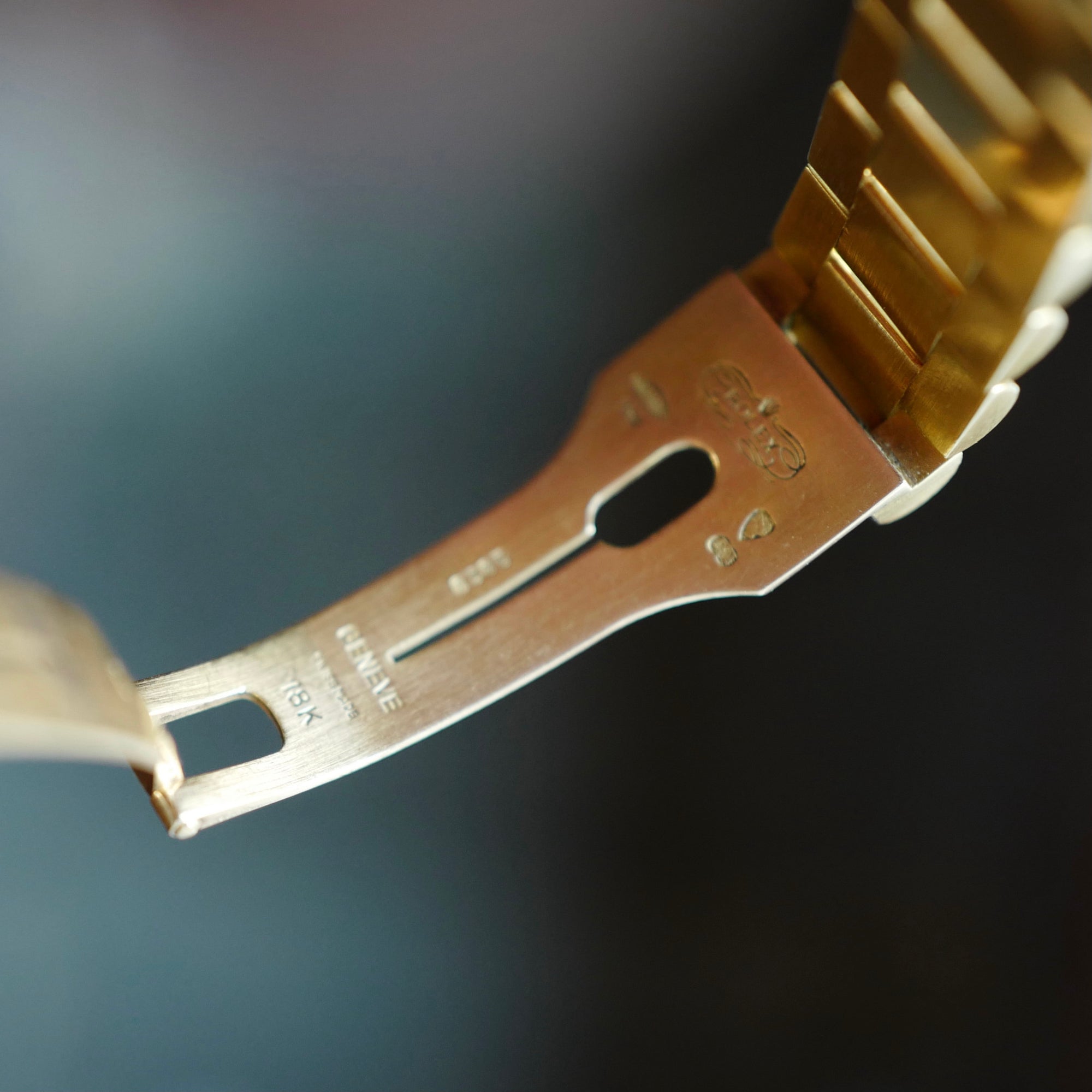 Rolex - Rolex Yellow Gold Day-Date Ref. 18038 with Blue Vignette Dial - The Keystone Watches