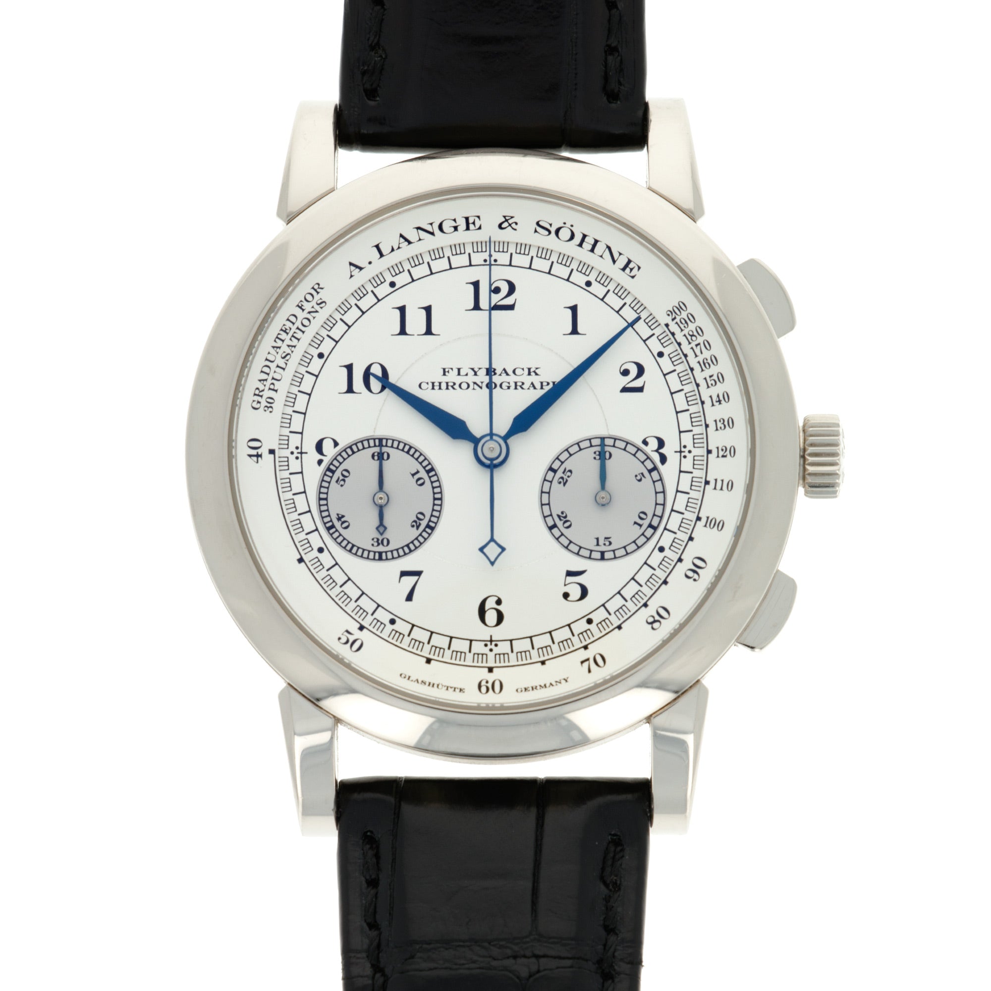 A. Lange & Sohne - A. Lange Sohne White Gold Flyback Chronograph Ref. 401.026 - The Keystone Watches