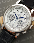 A. Lange & Sohne - A. Lange Sohne White Gold Flyback Chronograph Ref. 401.026 - The Keystone Watches