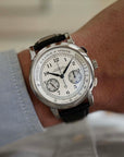 A. Lange & Sohne - A. Lange Sohne White Gold Flyback Chronograph Ref. 401.026 - The Keystone Watches