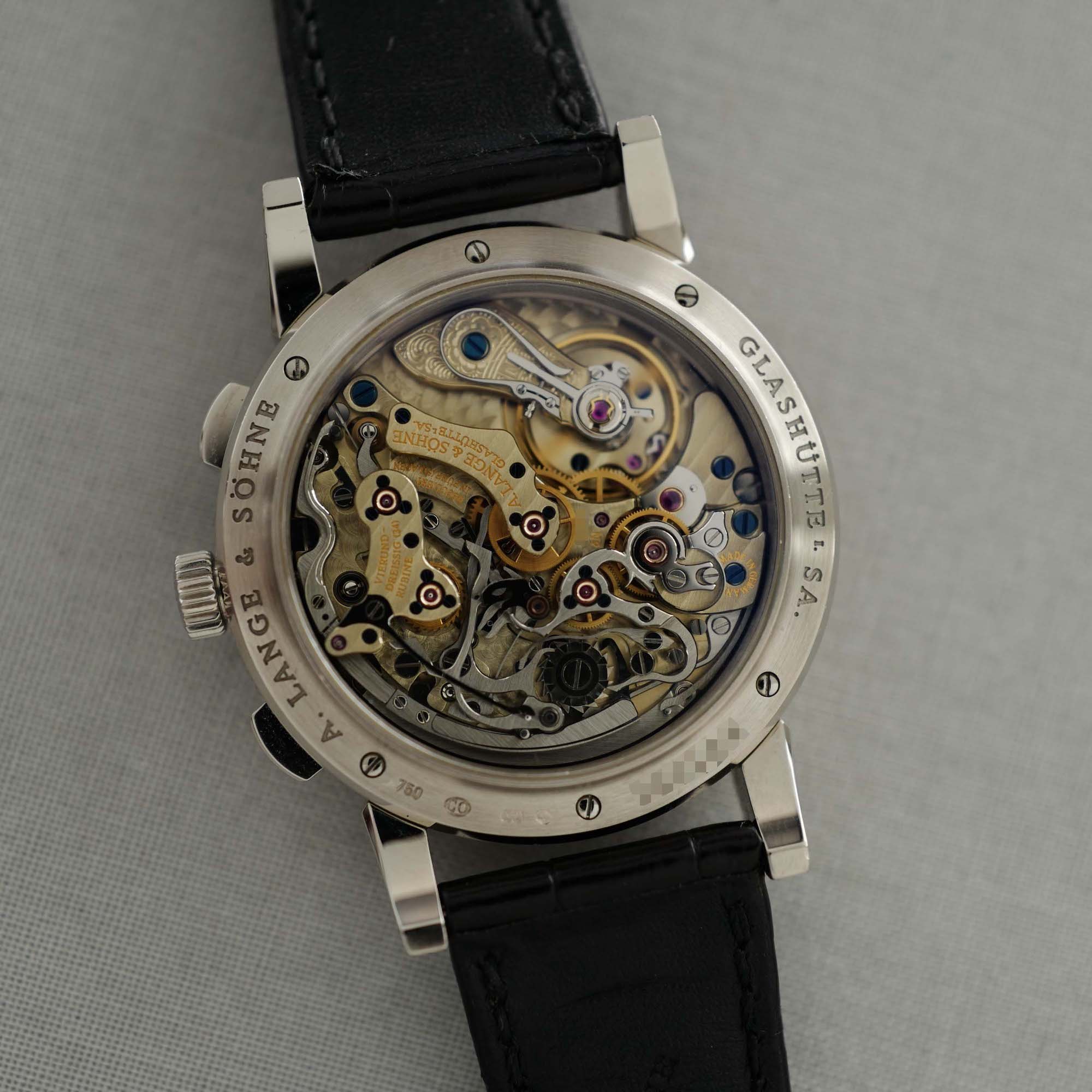 A. Lange & Sohne - A. Lange Sohne White Gold Flyback Chronograph Ref. 401.026 - The Keystone Watches