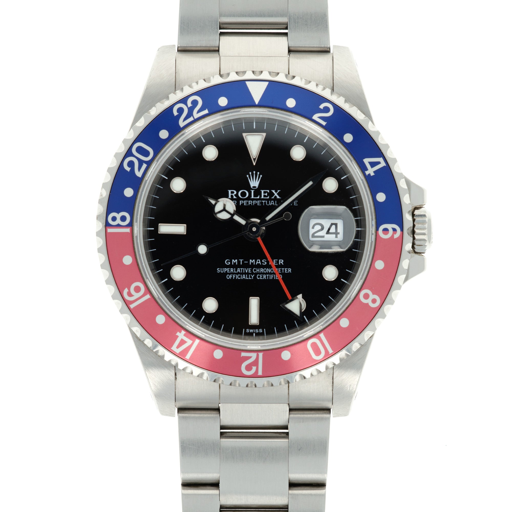Rolex - Rolex Steel Pepsi GMT-Master Ref. 16700 with Original Warranty - The Keystone Watches