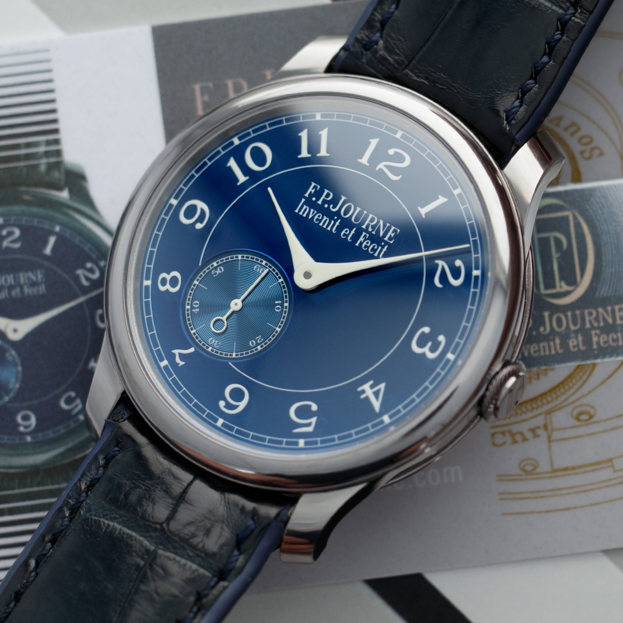 FP Journe - F.P. Journe Tantalum Chronometre Bleu Watch with Original Box and Warranty Card - The Keystone Watches
