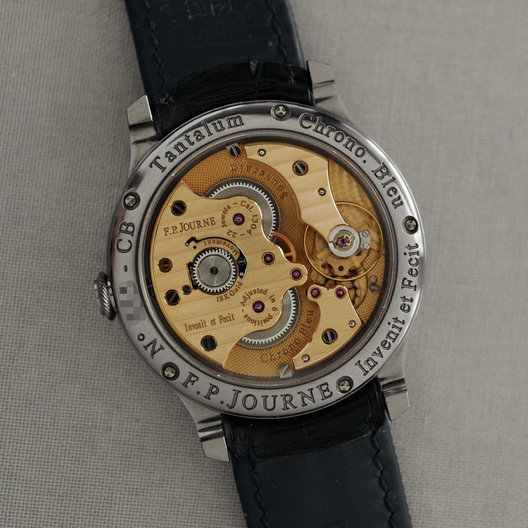 FP Journe - F.P. Journe Tantalum Chronometre Bleu Watch with Original Box and Warranty Card - The Keystone Watches