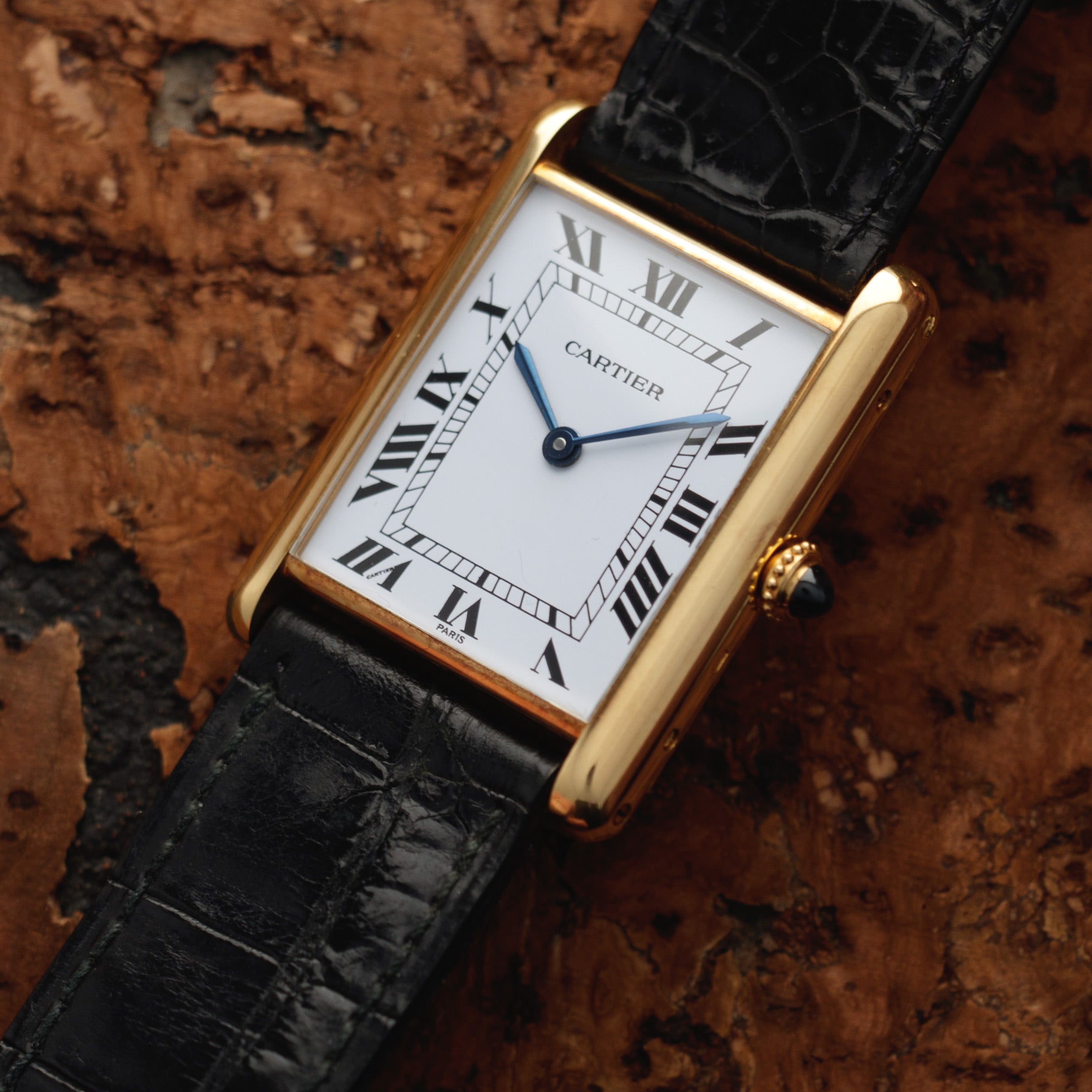 Cartier - Cartier Yellow Gold Tank Automatique - The Keystone Watches