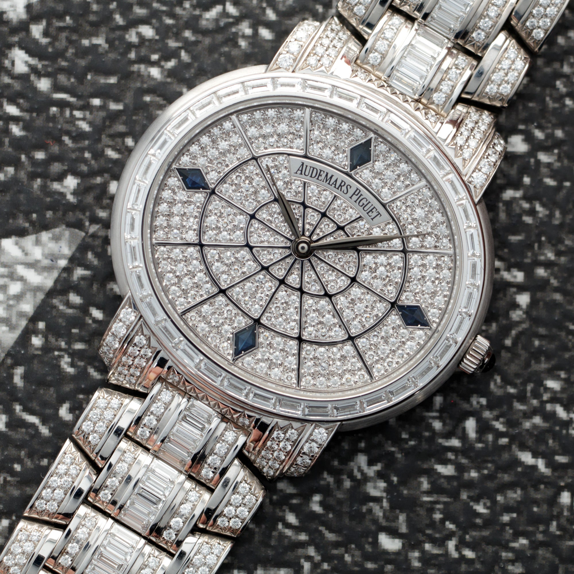 Audemars Piguet - Audemars Piguet White Gold Diamond Millenary Watch Ref. 15109 - The Keystone Watches