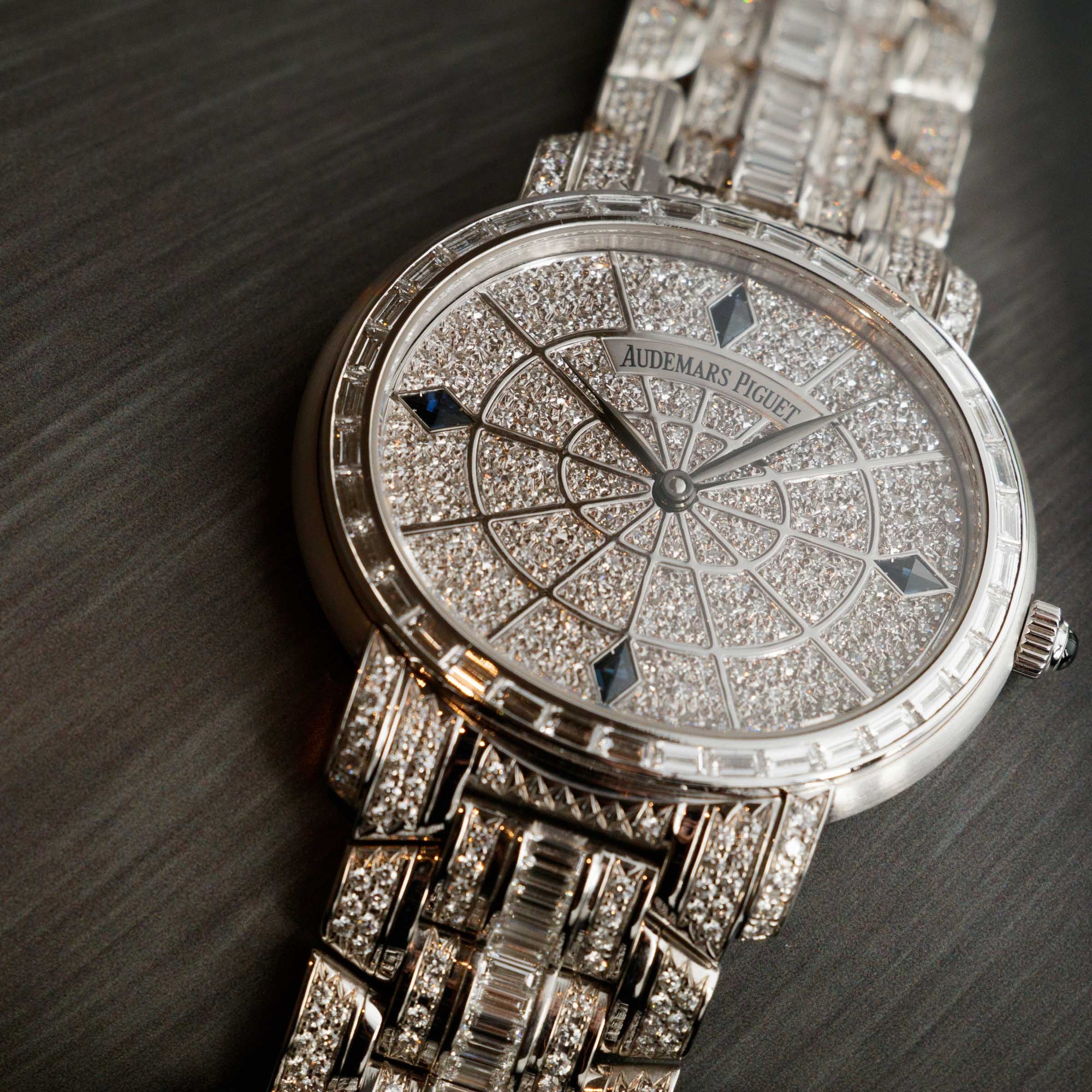 Audemars Piguet - Audemars Piguet White Gold Diamond Millenary Watch Ref. 15109 - The Keystone Watches