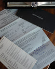 Patek Philippe - Patek Philippe White Gold Auto Ref. 3591 with Box and Papers - The Keystone Watches